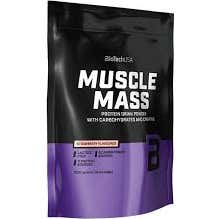 BioTech USA Muscle Mass Fraise 1000g