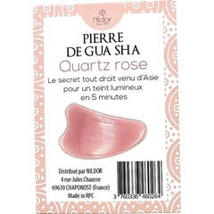 Nildor Pierre De Gua Sha Quartz Rose 1 Unité