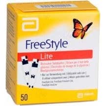 Tiras Reactivas Glucemia Freestyle Lite 50 U FREESTYLE,