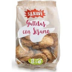 Sanavi Biscuits Au Sésame Sans Sucre Bio 250g