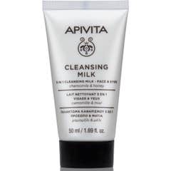 Apivita Mini Lait Nettoyant 3 en 1 50ml