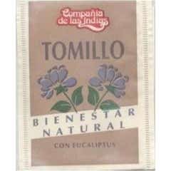 Thym + eucalyptus infusion compagnon de l'Inde 24uds