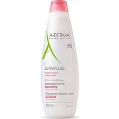 Aderma Sensifluid Eau Micellaire Peaux sensibles 500ml