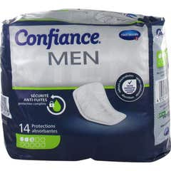 Confiance Men Absorbant 3 Gouttes 14uts