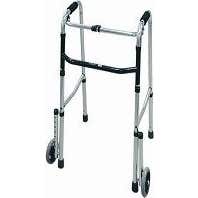 Cadre de marche Prim en aluminium fixe avec roues U69 1ud