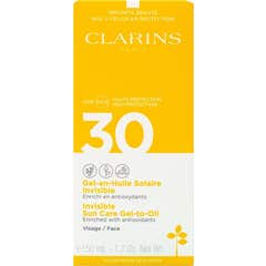 Clarins Fluide Solaire Minéral Visage SPF30 30ml