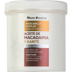 Thader Pharma Masque Cheveux Secs Lait de Macadamia et Karité 700 ml