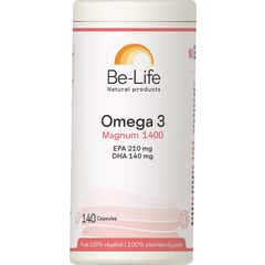 Be-Life Oméga 3 Magnum 1400 140 capsules