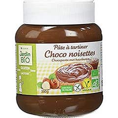 Jardin Bio Crème au Chocolat avec Noisettes Bio 350g