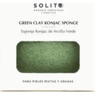 Solito Esponja Konjac Arcilla Verde 1ud