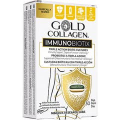 Gold Collagen Inmunobiotix 30comp