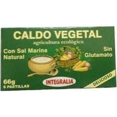 Bouillon de légumes Integralia. Cubes C/S 6Cub 66g