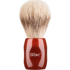Eurostil Pelo Pelo Caballo/cerdo Brocha Afeitar 24mm Rojo 1un