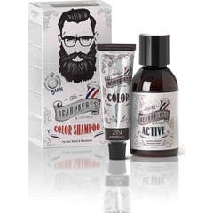 Beardburys Teinture Pour Barbe Et Cheveux En Shampooing 2N Brun 50g