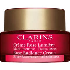 Clarins Multi-Int Cr Rose Lum 50ml Clarins Multi-Int Cr Rose Lum 50ml