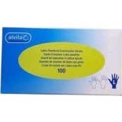 Alvita guantes de exámen nitrilo sin polvo nuevos nuevos T-L 100uds