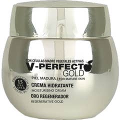 Thader Pharma Crème Faciale Haute Nutrition à l'Or Régénérant V-Perfect Gold 50ml