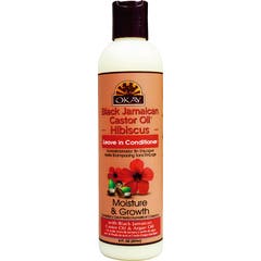 Okay Black Jamaican Castor Oil Hibiscus Leave In Conditioner 237ml