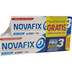Novafix Adhesivo Fórmula Pro 3 2 sin Sabor 2x70g