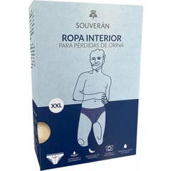 Souverän Slip pour Fuite Urinaire Noir 2xL 1ut