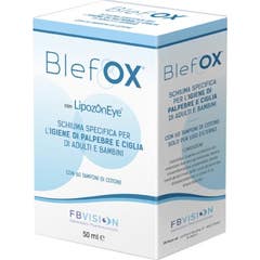 BlefOX Hygiène Mousse Paupières & Cils 50ml + 60uts