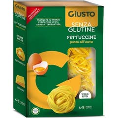 Giusto Sans Gluten Fettuccine Pâtes aux Oeufs 250g