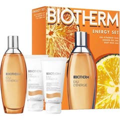 Biotherm Coffret Noël Eau d'Énergie + Gel Douche + Body Milk