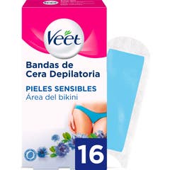 Veet Cold Wax B&uds 16B 12uds