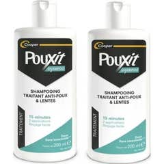 Pouxit Shampoing Traitant Anti-Poux & Lentes 2x200 ml