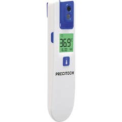 Precitech Thermomètre Sans Contact Infrarouge 360° Tête 1 ut