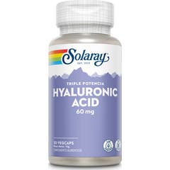 Acide hyaluronique Solaray 60mg 30caps