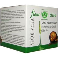 Fleur Aloe Crème Régénérante Escargot Extrait d'Aloès 50ml