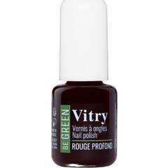 Vitry Esmalte de Uñas Be Green Rojo Profundo 6ml