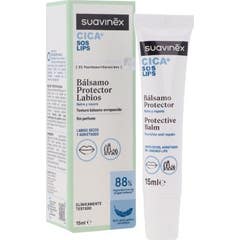 Suavinex Cica+ Sos Lips Baume Lèvres 15 ml