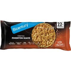Bicentury Galettes protéinées au paprika doux 8 unités