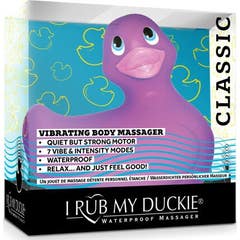 Big Teaze Toys I Rub My Duckie Classic Vibrator Purple 1pc