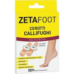 Zeta Foot Pansement Pieds Disque Central 6uts