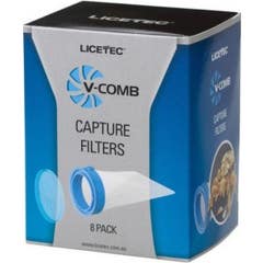 Licetec V-Comb Capture Filters 8 Unités