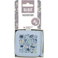 BIBS Boîte à Tétines Chamomile Lawn Baby Blue 1 Unité