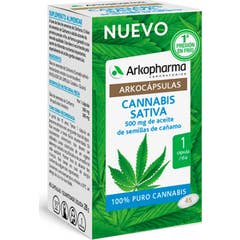 Arkopharma Arkogélules Cannabis Sativa 45caps