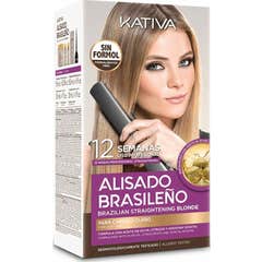 Kativa Kit Alisado Brasileño Cabellos Rubios