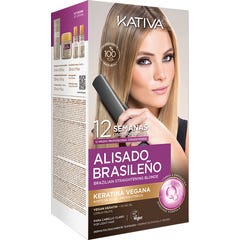 Kativa Kit Alisado Brasileño Cabellos Rubios