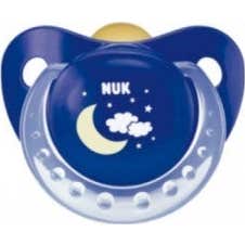 Tétine de nuit anatomique Nuk en latex pour tétine de nuit 1ud