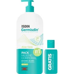 Germisdin Pack Hygiène Corporelle 1000ml + Peau Sèche 100ml