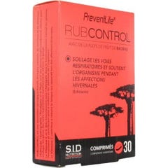 Sid Nutrition Preventlife Rubcontrol 30 Comprimés