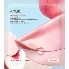 Masque Éclaircissant au Collagène Niacin 70 Anua Peach 34 g