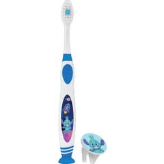 Plic Brosse Dents 6–9 Ans Capuchon Ventouse Dupont 612 Bleu 1 ut