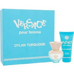 Versace Kit Dylan Turquoise Femme 30ml + Gel Corporel 30ml