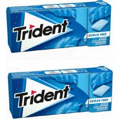 Trident Pack Chewing Gum Menthe 2x14g