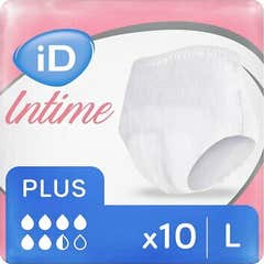 iD Intime Couches Féminines Plus Taille L 10uts